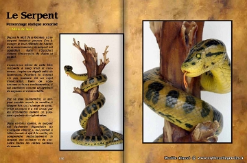 Exhibition The legend of King Arthur (156) Python snake